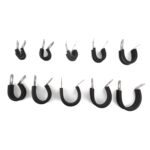 10 abrazaderas de tubo de goma para coche, abrazaderas de acero inoxidable, tamaño: 2 pulgadas (50 mm) - Imagen 4