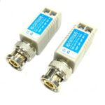 2 PCS Anpwoo 100B Versión de actualización Tipo de tornillo Coaxial HD-CVI / AHD / CVI 1CH Transceptor pasivo Video Balun