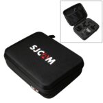 Bolsa de cámara portátil a prueba de golpes, resistente a roturas, resistente al desgaste, estuche de viaje para SJCAM SJ4000 / SJ5000 / SJ6000 / SJ7000 / SJ8000 / SJ9000 Cámara de acción deportiva y palo para selfies y otros accesorios, tamaño: 22 * ​​16 * 6 cm