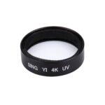 SING para Xiaomi Xiaoyi Yi II Cámara de acción deportiva Filtro UV profesional 4K (Negro) - Imagen 2