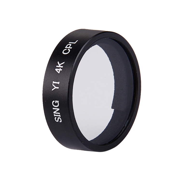 DCA0016.jpg SING para Xiaomi Xiaoyi Yi II Cámara de acción deportiva Filtro profesional 4K CPL (Negro) - Imagen 1