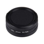 JUNESTAR para Xiaomi Xiaoyi Yi II 4K Cámara de acción deportiva Filtro CPL profesional de 37 mm + Tapa protectora de lente - Imagen 4