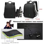 INDEPMAN DL-B012 Mochila portátil para deportes al aire libre Bolsa para cámara para GoPro, SJCAM, Nikon, Canon, Xiaomi Xiaoyi YI, Tamaño: 27,5 * 12,5 * 34 cm - Imagen 3