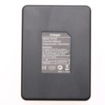 Cargador de Baterías Dual + Cargador de Mando a Distancia con Cable USB para GoPro HERO7 Black /6 /5 (AHDBT-501), Pilas no incluidas, Battery+Remote Control Charger - Imagen 3