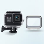 Carcasa impermeable de 45 m + carcasa trasera táctil para GoPro HERO8 Black - Imagen 2