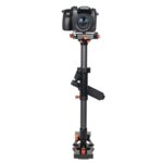 YELANGU S800 Professional 47-80cm Carga máxima 5kg Estabilizador de mano de fibra de carbono Steadicam Solo para DSLR y DV Video digital y otras cámaras