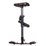 YELANGU S800 Professional 47-80cm Carga máxima 5kg Estabilizador de mano de fibra de carbono Steadicam Solo para DSLR y DV Video digital y otras cámaras - Imagen 3