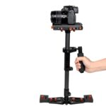 YELANGU S800 Professional 47-80cm Carga máxima 5kg Estabilizador de mano de fibra de carbono Steadicam Solo para DSLR y DV Video digital y otras cámaras - Imagen 4