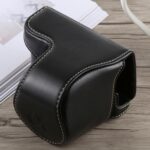 Funda de cuero PU para cámara de cuerpo completo con correa para Sony A5100, For Sony A5100 - Imagen 2