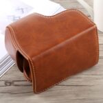 Funda de cuero PU para cámara de cuerpo completo con correa para Sony A6300, For Sony A6300 - Imagen 3