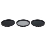 Kits de filtro ND de filtro de lente profesional JUNESTAR de 58 mm (ND2 + ND4 + ND8) para cámara de acción deportiva GoPro y Xiaomi Xiaoyi Yi y SJCAM - Imagen 2