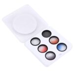JUNESTAR Filtro de lente profesional 6 en 1 de 34 mm (CPL + UV + Gradual Red + Gradual Orange + Gradual Blue + Gradual Grey) para DJI Phantom 3 y 4 - Imagen 5