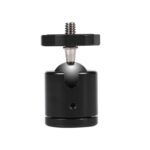 Mini cabezal de bola de metal panorámico con rotación de 360 grados para cámaras DSLR y digitales, Black - Imagen 2