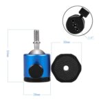 Mini cabezal de bola de metal panorámico con rotación de 360 grados para cámaras DSLR y digitales, Black - Imagen 5