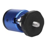 Mini cabezal de bola de metal panorámico con rotación de 360 grados para cámaras DSLR y digitales, Blue - Imagen 3