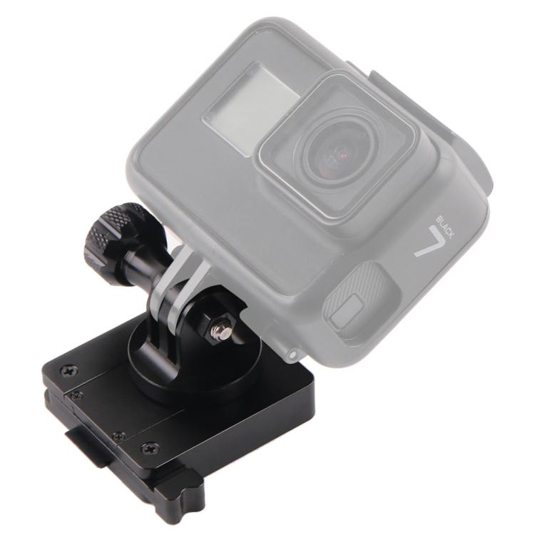 DCA0713.jpg Soporte de aluminio GP244-B para GoPro, Insta360, DJI y otras cámaras de acción y base de montaje NVG - Imagen 1