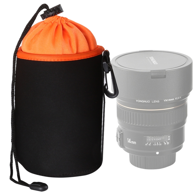 DCA0777E.jpg Bolsa para lentes de cámara SLR Bolsa para lentes micro individuales Bolsa para bilis interior para lentes Estuche protector impermeable más terciopelo grueso, diámetro: 10 cm, altura: 14 cm, Diameter: 10cm, Height: 14cm - Imagen 1