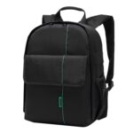 INDEPMAN DL-B013 Mochila portátil para deportes al aire libre, impermeable, a prueba de arañazos, bolsa para cámara, bolsa para teléfono y tableta para GoPro, SJCAM, Nikon, Canon, Xiaomi Xiaoyi YI, iPad, Apple, Samsung, Huawei, tamaño: 26,5 * 12,5 * 33 cm - Imagen 2