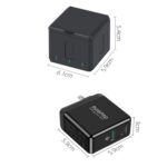 RUIGPRO Caja de cargador de carcasa de baterías triples USB con luz indicadora LED para DJI OSMO Action 1 - Imagen 3