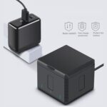 RUIGPRO Caja de cargador de carcasa de baterías triples USB con luz indicadora LED para DJI OSMO Action 1 - Imagen 5