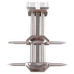 ZXGJ0002 Herramienta moldeadora de reparación de acero inoxidable con tornillo de rosca de lente de doble cara para placa de liberación rápida de trípode / lente de cámara