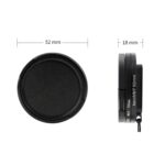 RUIGPRO para GoPro HERO 7/6 / 5 52mm Profesional Filtro ND4 lente con filtro adaptador de anillo y tapa del objetivo - Imagen 3