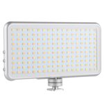 LED011S Pocket 180 LED Vlogging profesional Fotografía Video y estudio fotográfico Luz con pantalla OLED y montaje de adaptador de zapata fría para cámaras Canon / Nikon DSLR - Imagen 2