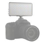 LED011S Pocket 180 LED Vlogging profesional Fotografía Video y estudio fotográfico Luz con pantalla OLED y montaje de adaptador de zapata fría para cámaras Canon / Nikon DSLR - Imagen 5