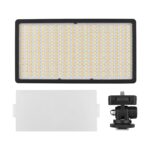 LED01 416 LEDs 3600LM Vlogging profesional Fotografía Video y luz de estudio fotográfico para cámaras Canon / Nikon DSLR - Imagen 2