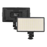 LED01 416 LEDs 3600LM Vlogging profesional Fotografía Video y luz de estudio fotográfico para cámaras Canon / Nikon DSLR - Imagen 4