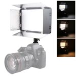 LED01 520 LEDs 4100LM Vlogging profesional Fotografía Video y luz de estudio fotográfico para cámaras Canon / Nikon DSLR