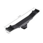 YELANGU YLG0702A Adaptador de montaje de zapata fría dual Soporte de extensión de aleación de aluminio, Dual Cold Hot Bracket - Imagen 4