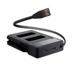 Cargador de Baterías Duales con Pantalla LCD y Capacidad de Carga para GoPro HERO9 Black / HERO10 Black, Displays Charging Capacity - Imagen 2