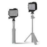 Para GoPro HERO10 Black / HERO9 Funda protectora de montaje en marco de plástico negro con hebilla de base y tornillo largo, Plastic Frame - Imagen 5