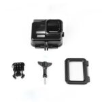 Funda protectora resistente al agua hasta 50 m con hebilla, montaje básico y tornillo para GoPro HERO10 Black / HERO9 Black, 50m Waterproof Case - Imagen 4