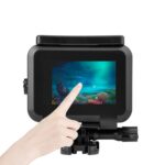 Funda protectora resistente al agua hasta 50 m con hebilla, montaje básico y tornillo para GoPro HERO10 Black / HERO9 Black, 50m Waterproof Case - Imagen 5