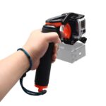 Disparador de obturador + gripo flotante de la mano de buceo de buceo con correa y tornillo anti-perdidas ajustables y tornillo para gopro hero7 / 6 negro / 5 negro - Imagen 4