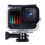 Carcasa protectora a prueba de golpes a prueba de polvo con orificio de carga y hebilla Montaje básico y tornillo para GoPro HERO9 Black - Imagen 3