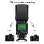 Parpadea, Triopo TR-666 2000mAh 2.4G Flash Speedlite de modo TTL dual inalámbrico para cámaras Canon / Nikon DSLR - Imagen 5