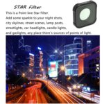 Filtro de lente con efecto estrella de la serie KB de JSR para GoPro HERO13 Black /12 Black /11 Black /10 Black /9 Black - Imagen 5