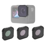 Filtro de lente CPL+ND8+ND16 de la serie JSR KB para GoPro HERO13 Black /12 Black /11 Black /10 Black /9 Black