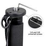 BEXIN MAS285 Soporte monopié de aleación de aluminio para cámara DSLR portátil de viaje al aire libre, MAS285 - Imagen 4