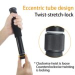 BEXIN P308D Soporte monopié de aleación de aluminio para cámara DSLR portátil de viaje al aire libre, P308D - Imagen 5