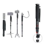 BEXIN P308A Soporte monopié de aleación de aluminio para cámara DSLR portátil de viaje al aire libre, P308A