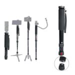 BEXIN P308B Soporte monopié de aleación de aluminio para cámara DSLR portátil de viaje al aire libre, P308B