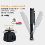 BEXIN P308B Soporte monopié de aleación de aluminio para cámara DSLR portátil de viaje al aire libre, P308B - Imagen 5
