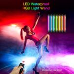 LUXCEO P7RGB Photo Colorida LED Stick Video Light Control Aplicación Ajustable Color Temperatura Impermeable LED de mano Luz de llenado con control remoto - Imagen 3