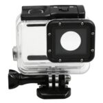 Para GoPro HERO5 30m PC impermeable y carcasa de ABS Estuche protector + Carcasa trasera táctil con hebilla Montaje básico y tornillo largo, Tamaño de la carcasa trasera: 7 x 6 cm - Imagen 2