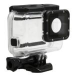 Para GoPro HERO5 30m PC impermeable y carcasa de ABS Estuche protector + Carcasa trasera táctil con hebilla Montaje básico y tornillo largo, Tamaño de la carcasa trasera: 7 x 6 cm - Imagen 4