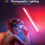LUXCEO Q508A 8 COLOR PHOTO LED LED Video Luz impermeable LED LED Lámpara de iluminación de flash con control remoto - Imagen 5